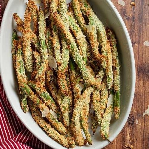Air-Fryer Crispy Green Beans