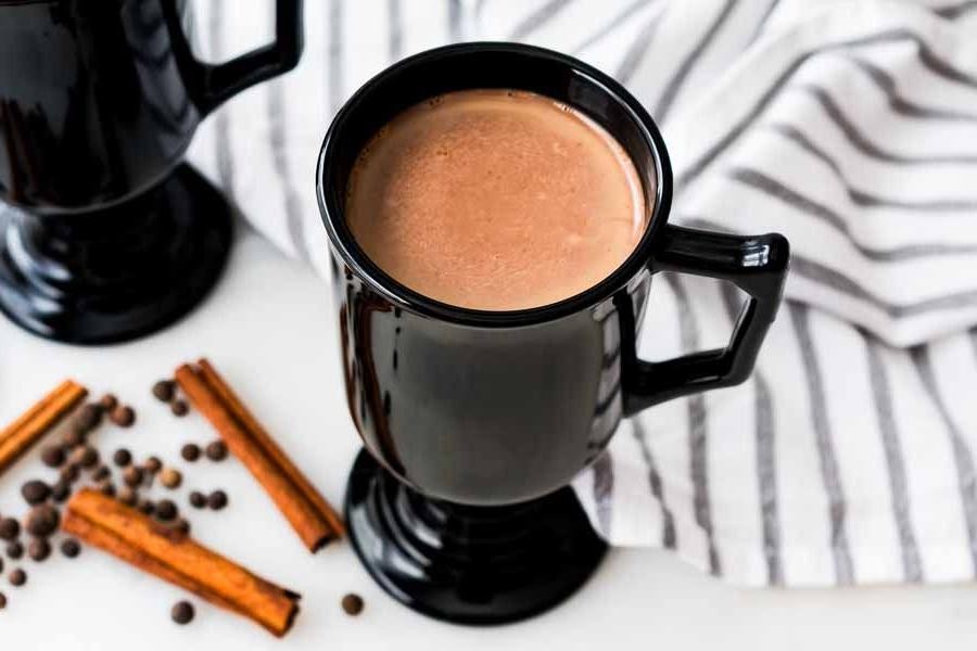Allspice and Cinnamon Hot Chocolate