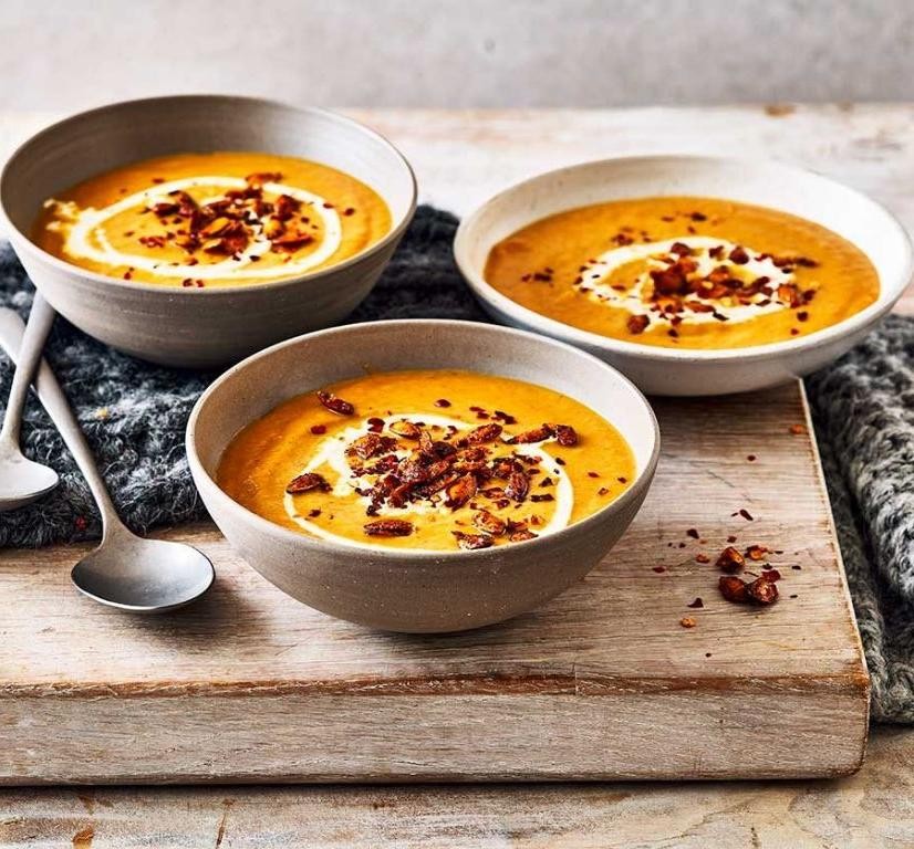 Allspice-Spiced Pumpkin Soup