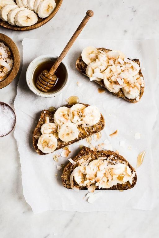 Almond Butter and Banana Toast