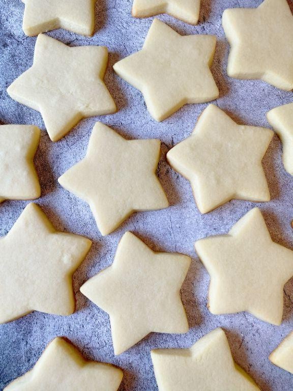 Almond Flavored Cut Out Sugar Cookies