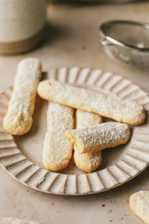 Almond Flour Ladyfinger Cookies