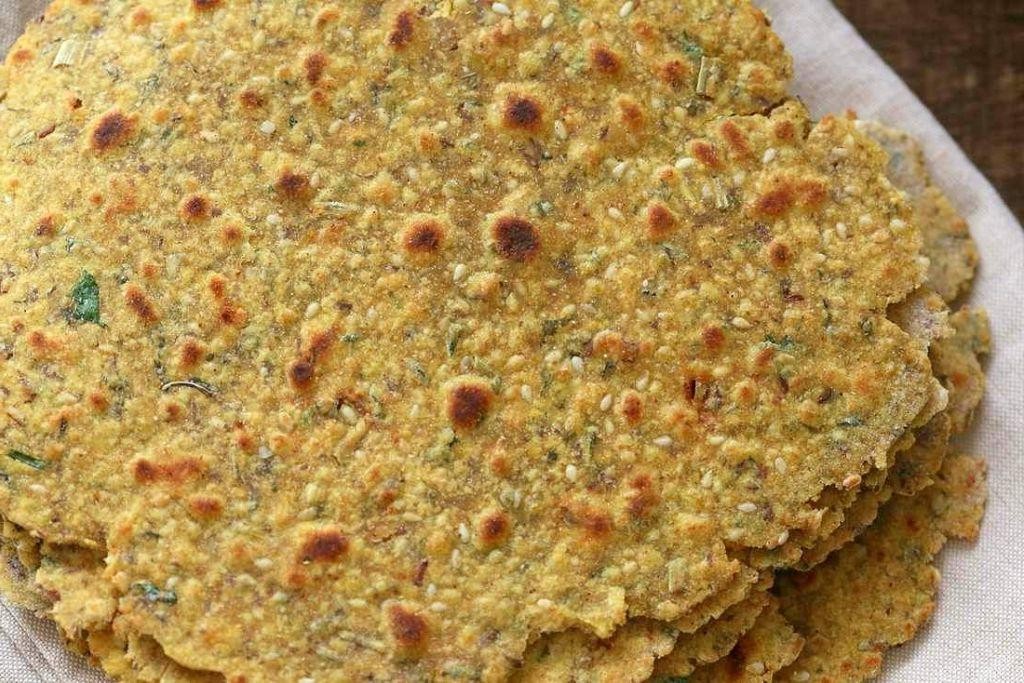 Almond Flour Thepla