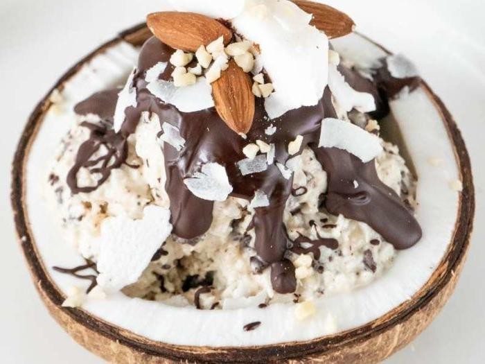 Almond Joy Keto Ice Cream