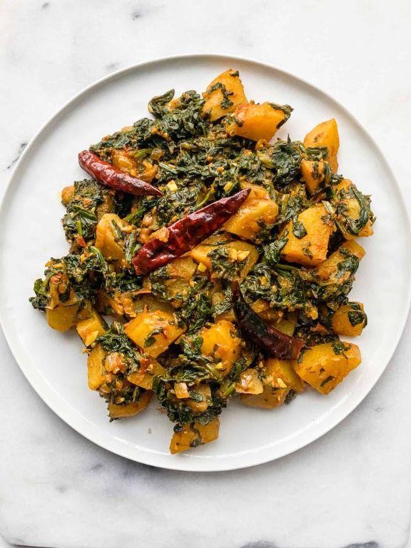Aloo Palak