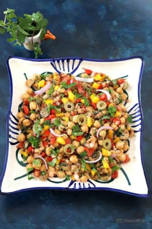 Amaranth and Chickpea Salad Bowl