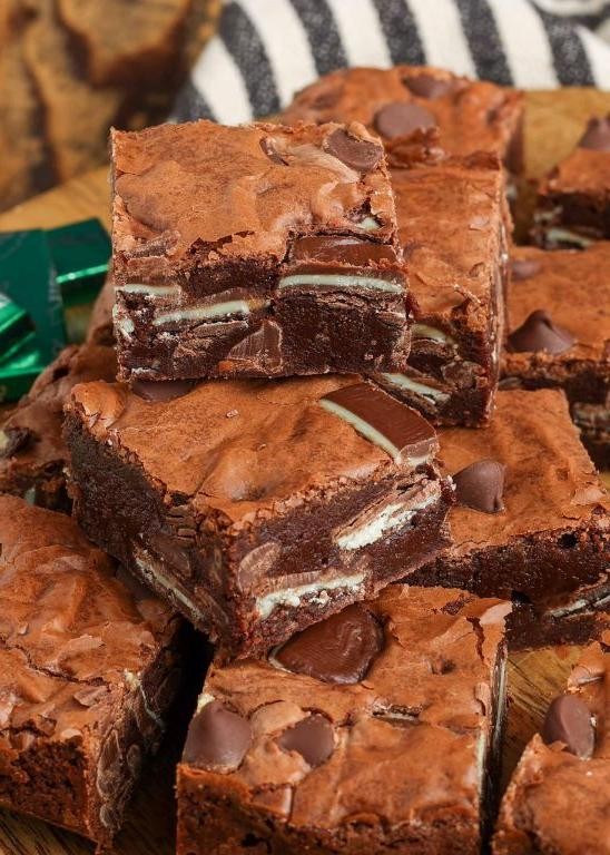 Andes Mint Brownies