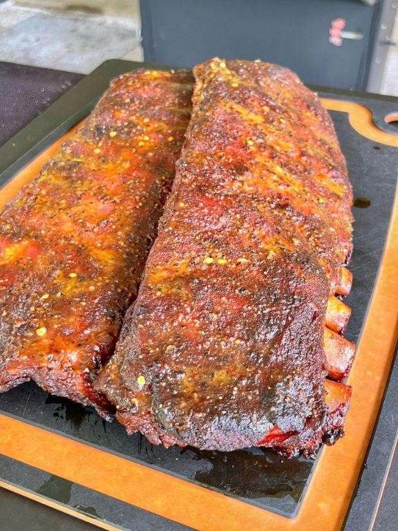 Apple Cider Vinegar Ribs with Mustard Sauce