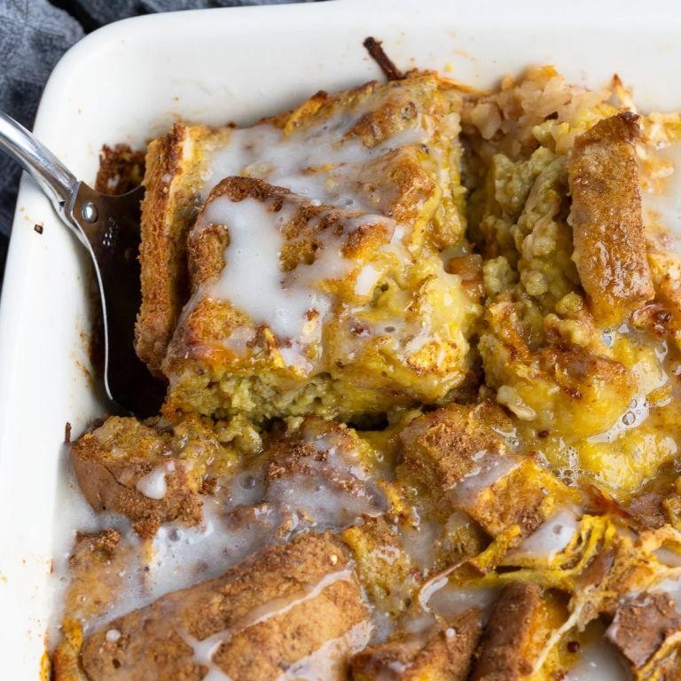 Apple Cinnamon Gluten Free Breakfast Casserole