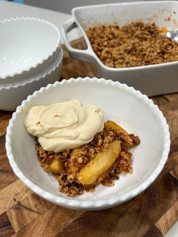 Apple Cinnamon Protein Crumble