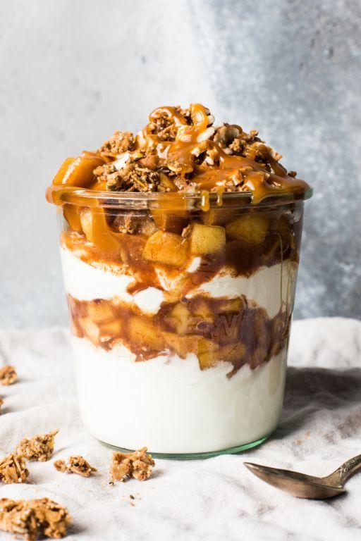 Apple Cinnamon Yogurt Parfait