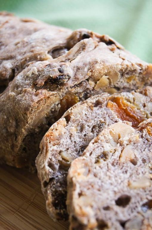 Apricot Honey Walnut Bread