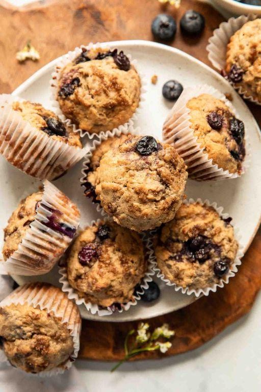 Arbonne Blueberry Banana Muffins