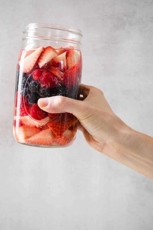 Aronia Berry Infused Vodka