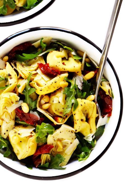 Artichoke and Tortellini Salad