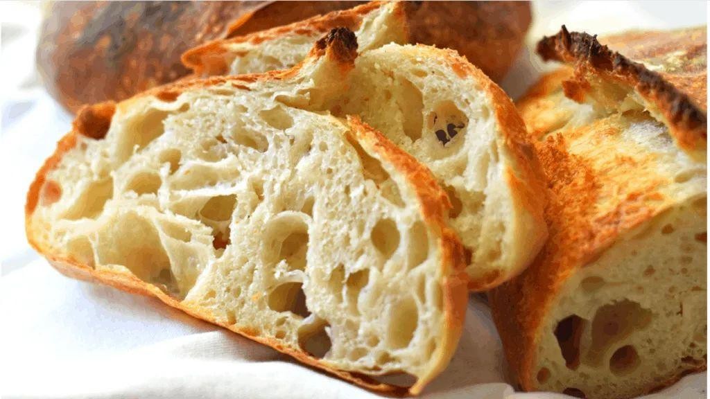 Artisan White Bread with Crispy Crust