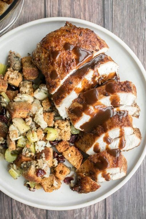 Asian-Inspired Boneless Turkey Breast with Soy Ginger Glaze