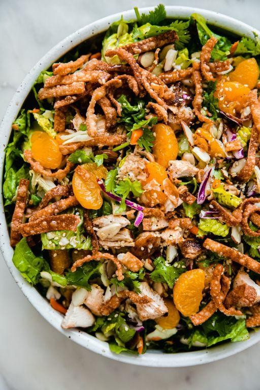 Asian-Inspired Chicken Salad with Sesame Dressing
