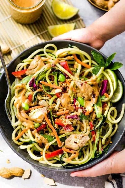 Asian-Inspired Zucchini Noodle Salad