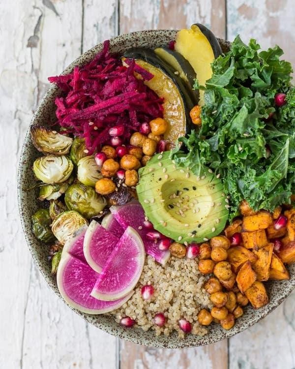 Autumn Harvest Buddha Bowl