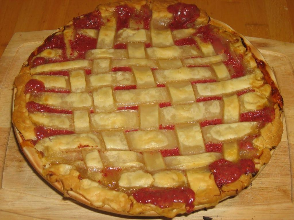Autumn Olive Pie with a Flaky Crust