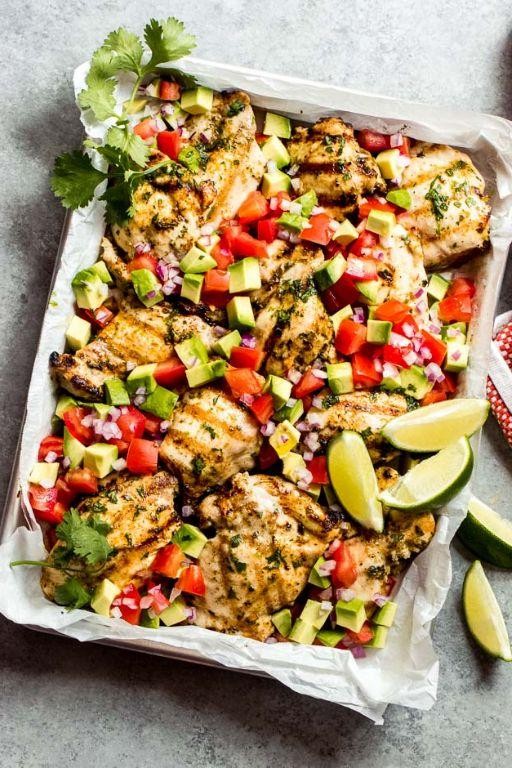 Avocado Lime Chicken Casserole