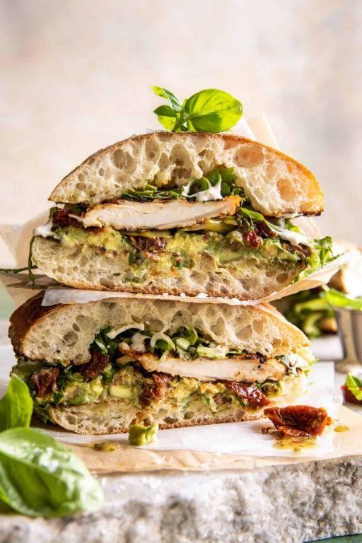 Avocado Ranch Chicken Sandwich