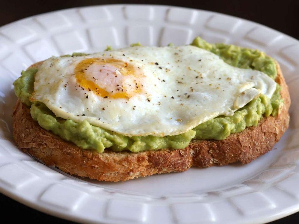 Avocado Toast with Fried Egg