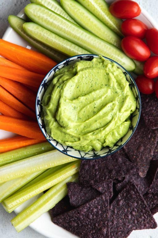 Avocado and Greek Yogurt Dip