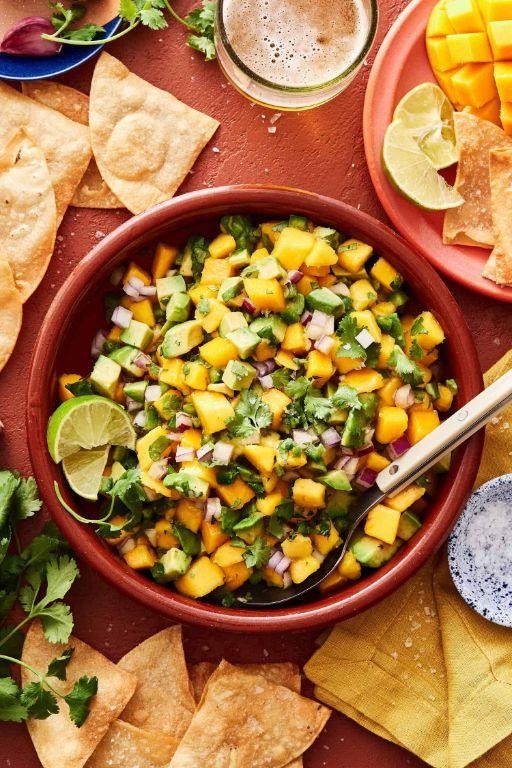 Avocado and Mango Salsa