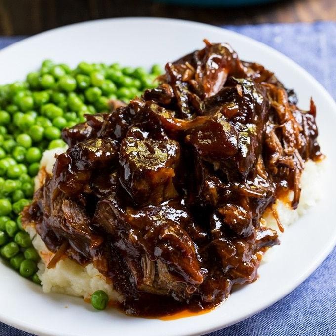 BBQ Glazed Chuck Roast
