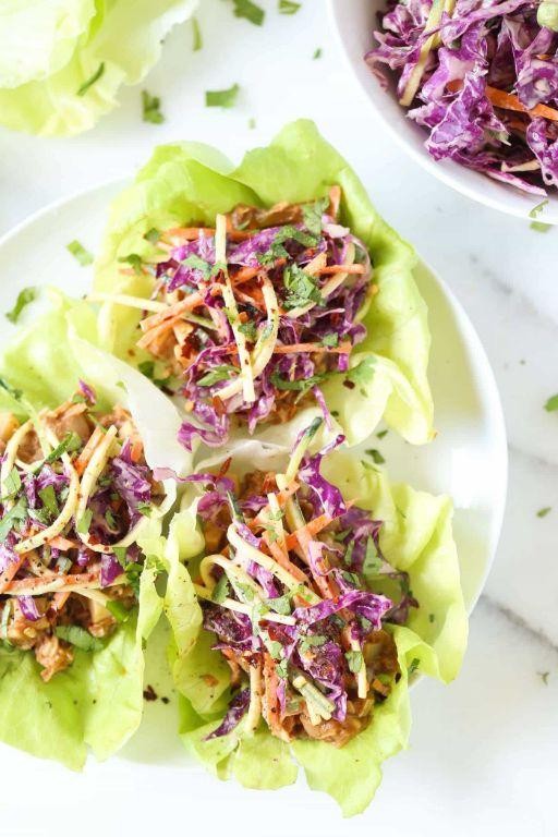 BBQ Pulled Pork Cabbage Wraps