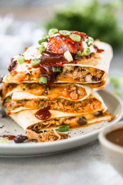 BBQ Pulled Pork Quesadilla