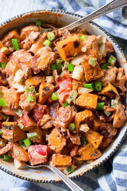 BBQ Ranch Diced Sweet Potatoes