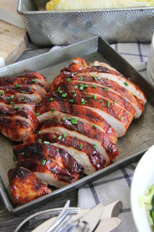 BBQ Rub Boneless Turkey Breast with Brown Sugar