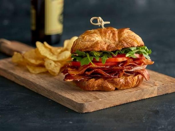 BLT Croissant Sandwich