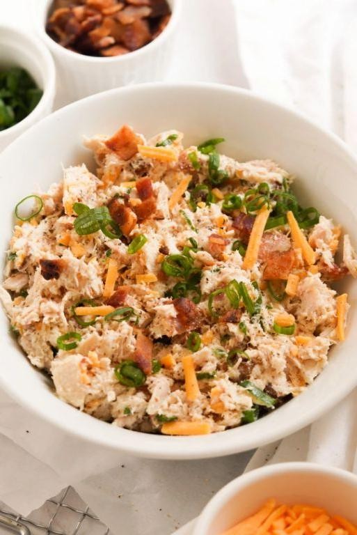 Bacon Ranch Chicken Salad