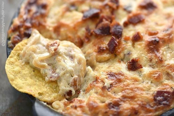 Bacon and Onion Cheese Dip