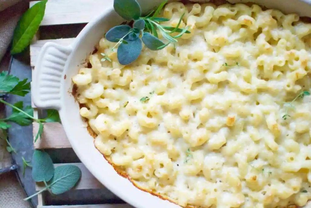 Baked Cavatelli with Three Cheeses