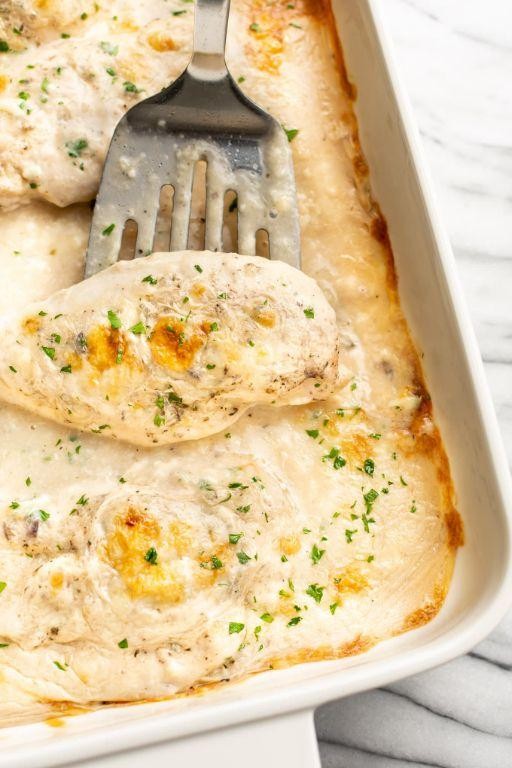 Baked Cream of Chicken and Mushroom Casserole
