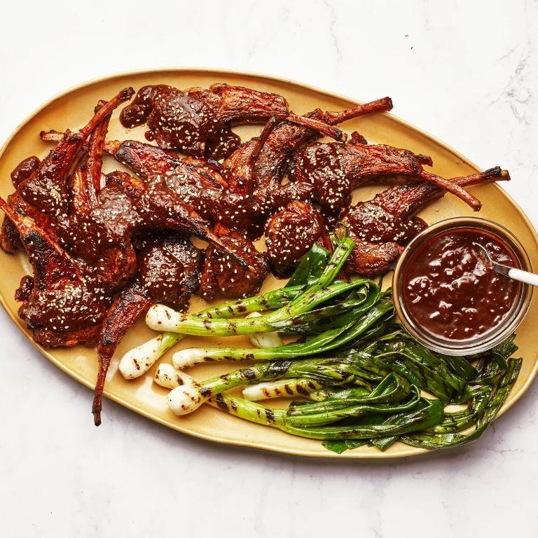 Balsamic Glazed Lamb Chops