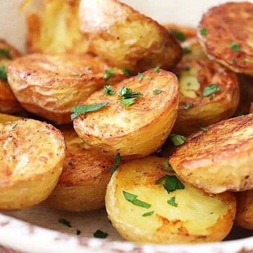 Balsamic Roasted Baby Dutch Yellow Potatoes