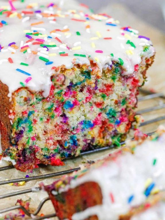Banana Rainbow Layer Cake