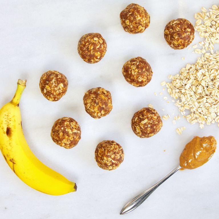 Banana and Peanut Butter Protein Bites