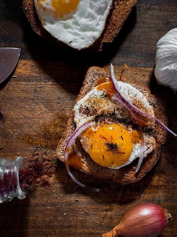 Beef Tallow Fried Eggs