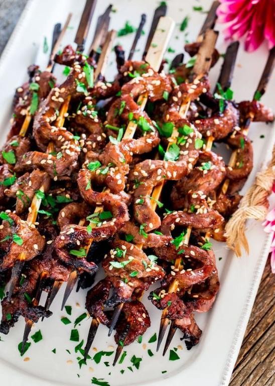 Beef Teriyaki Skewers