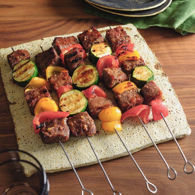Beef Yakitori with Miso Marinade