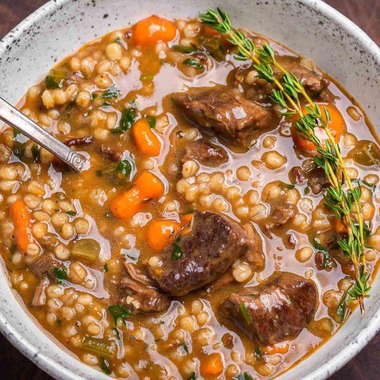 Beef and Barley Soup