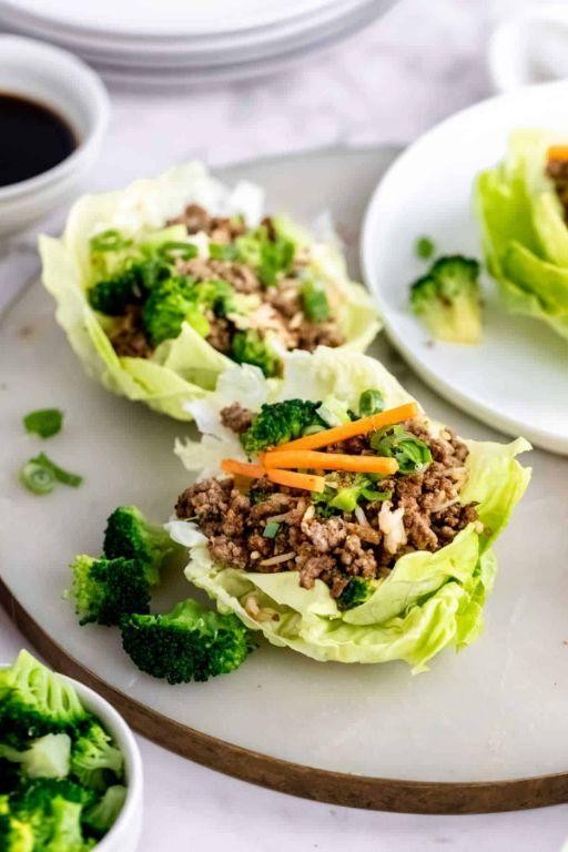 Beef and Broccoli Lettuce Wraps