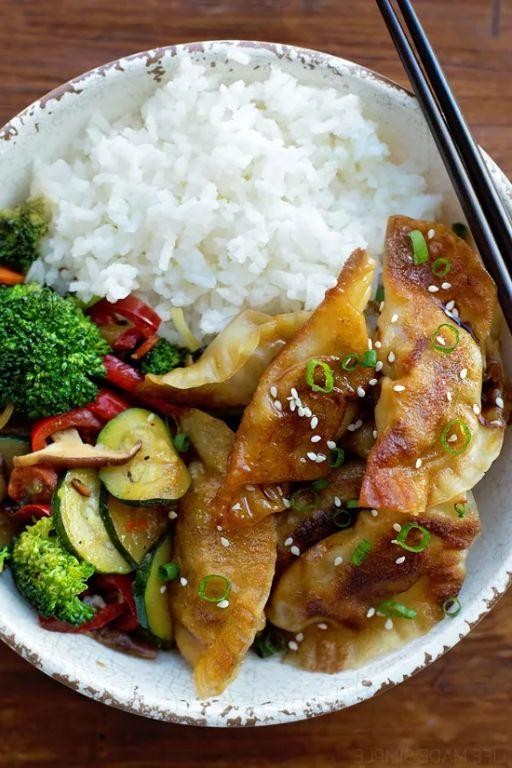 Beef and Broccoli Potstickers